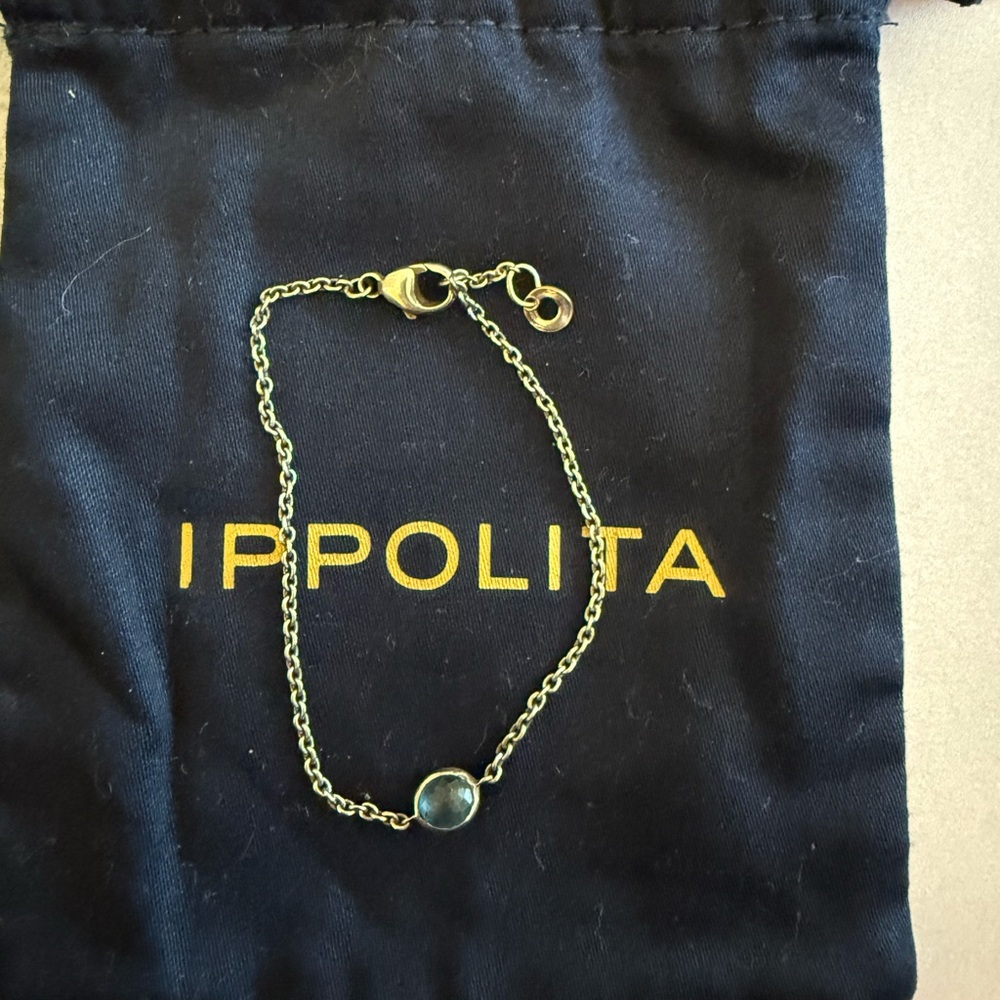 Ippolita  Bracelet with Blue Stone